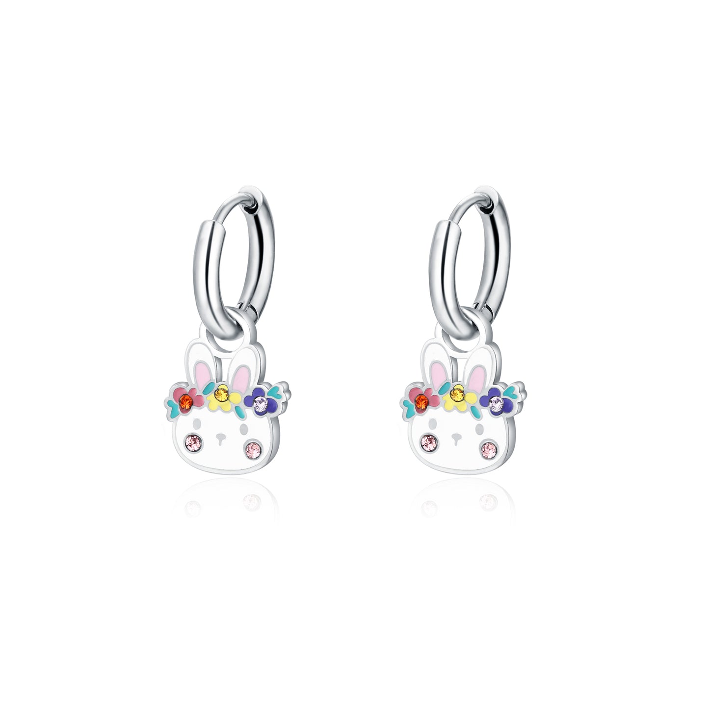 Orecchini Paio Pendenti Coniglietto