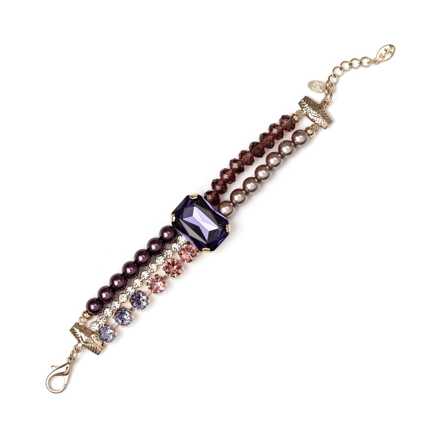 Bracciale multifilo Madame - Multicolor