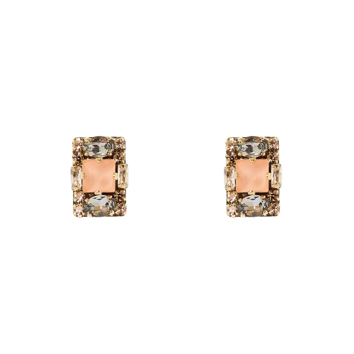 Orecchini charm geometrico Hera - Multicolor