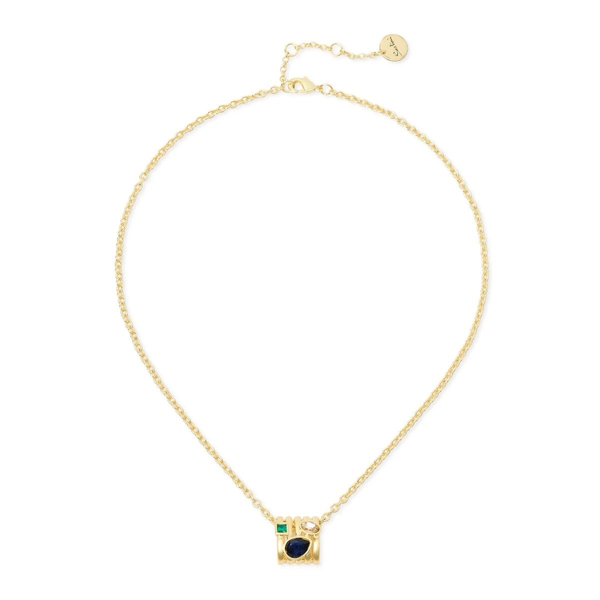Collana corta cilindretto Emilia - Multicolor