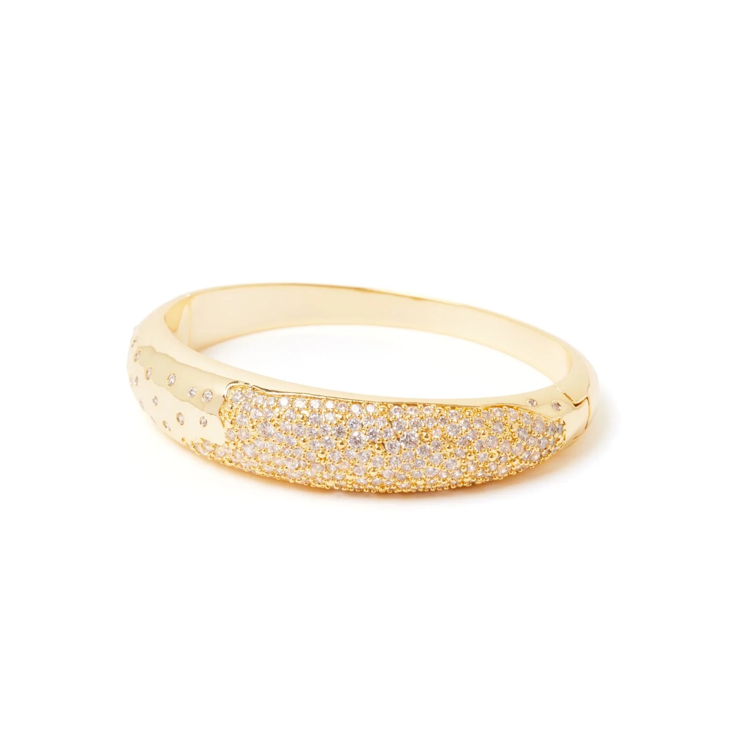 Bracciale rigido large Trinità dei Monti - Oro