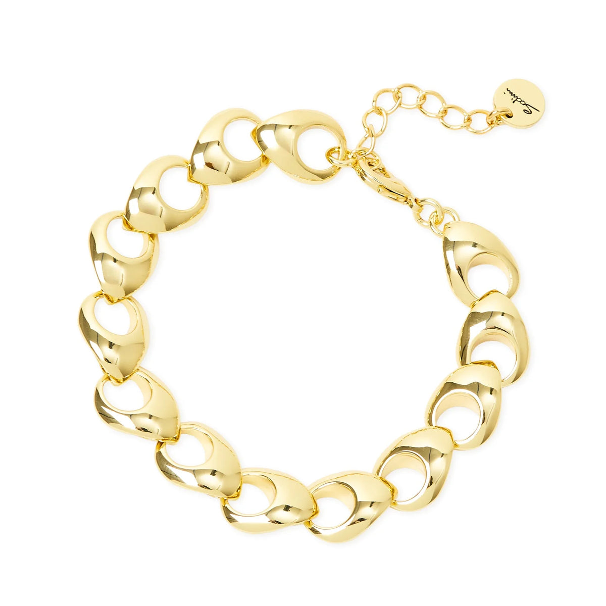 Bracciale gocce cave Deva - Oro