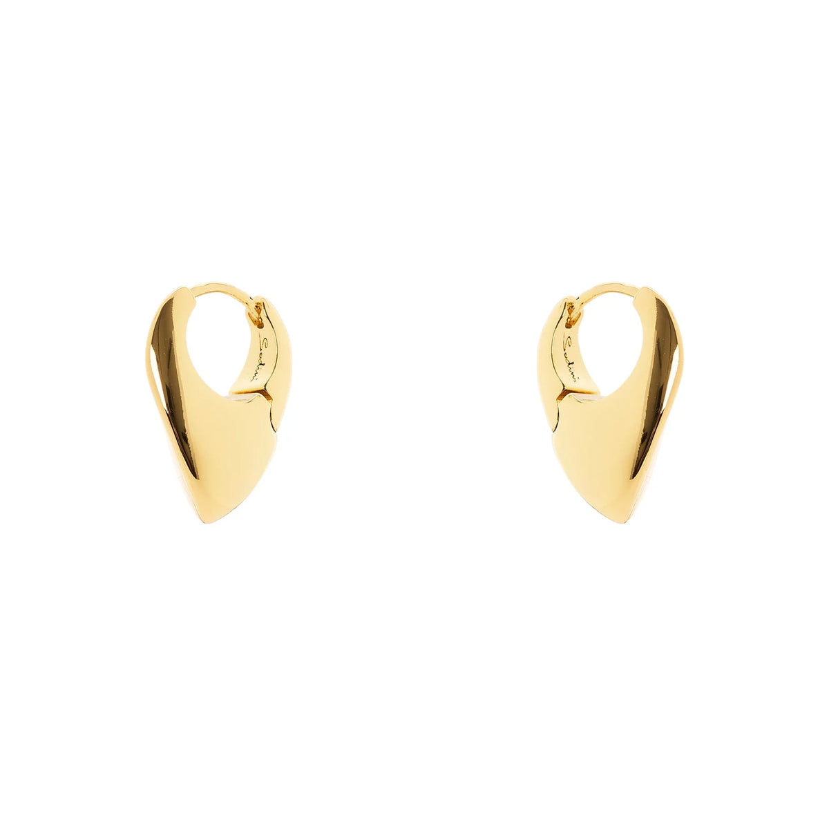 Orecchini cerchio goccia Deva - Oro
