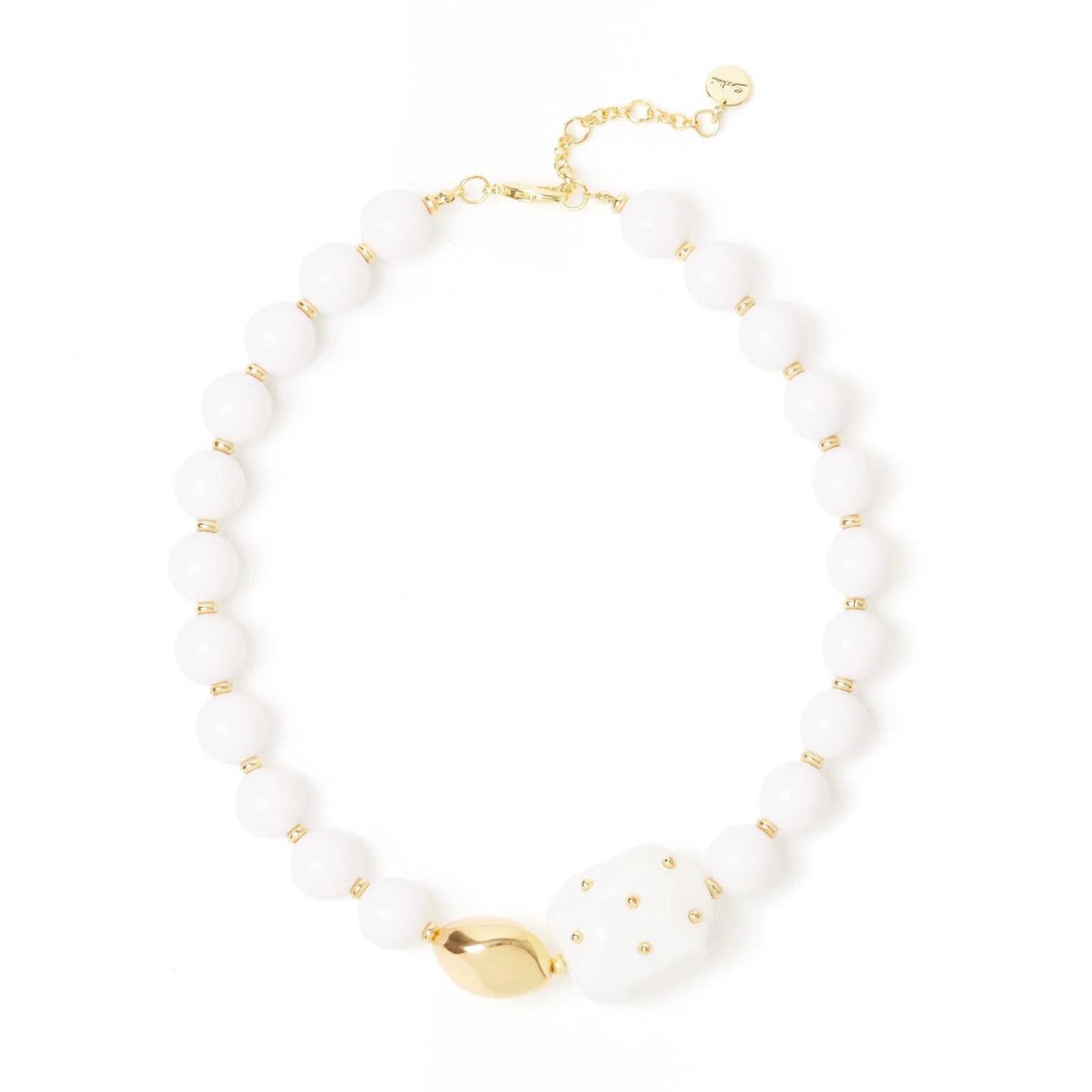 Collana grandi boule Filicudi - Bianco