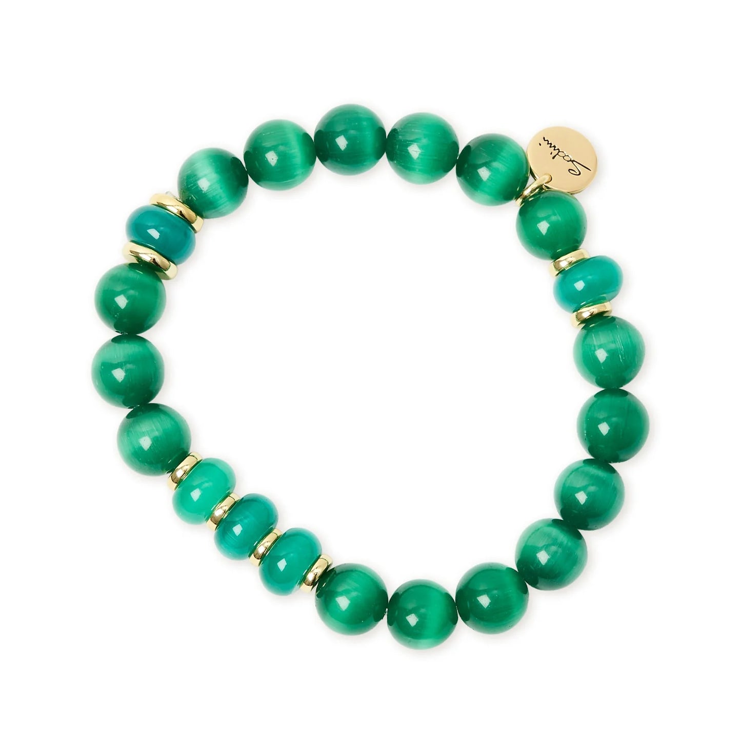 Bracciale elastico boule Modern Muse - Verde