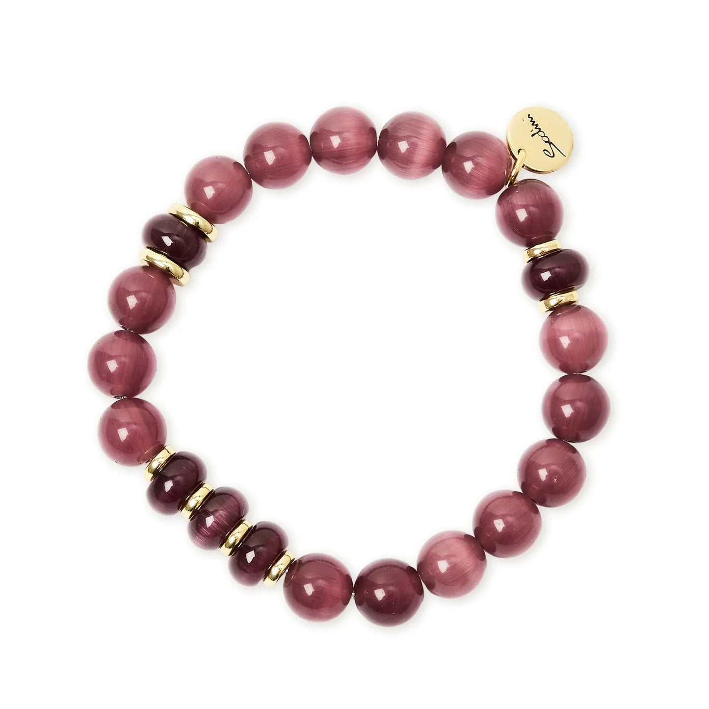 Bracciale elastico boule Modern Muse - Viola