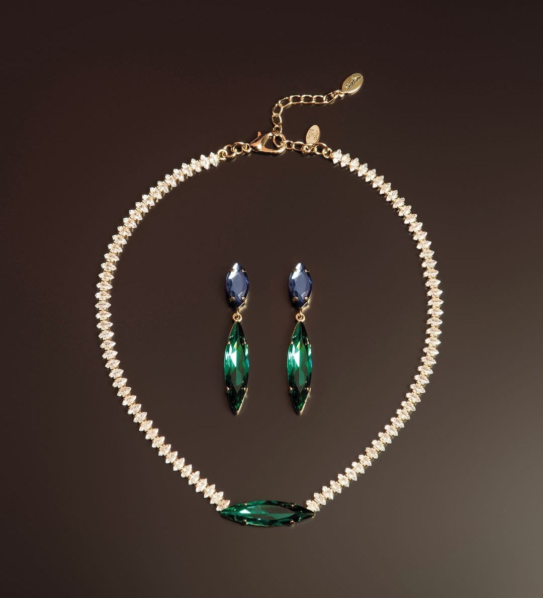 Orecchini A Due Navette Fly