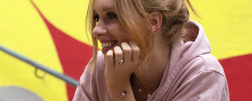 Orecchini Heart Rain