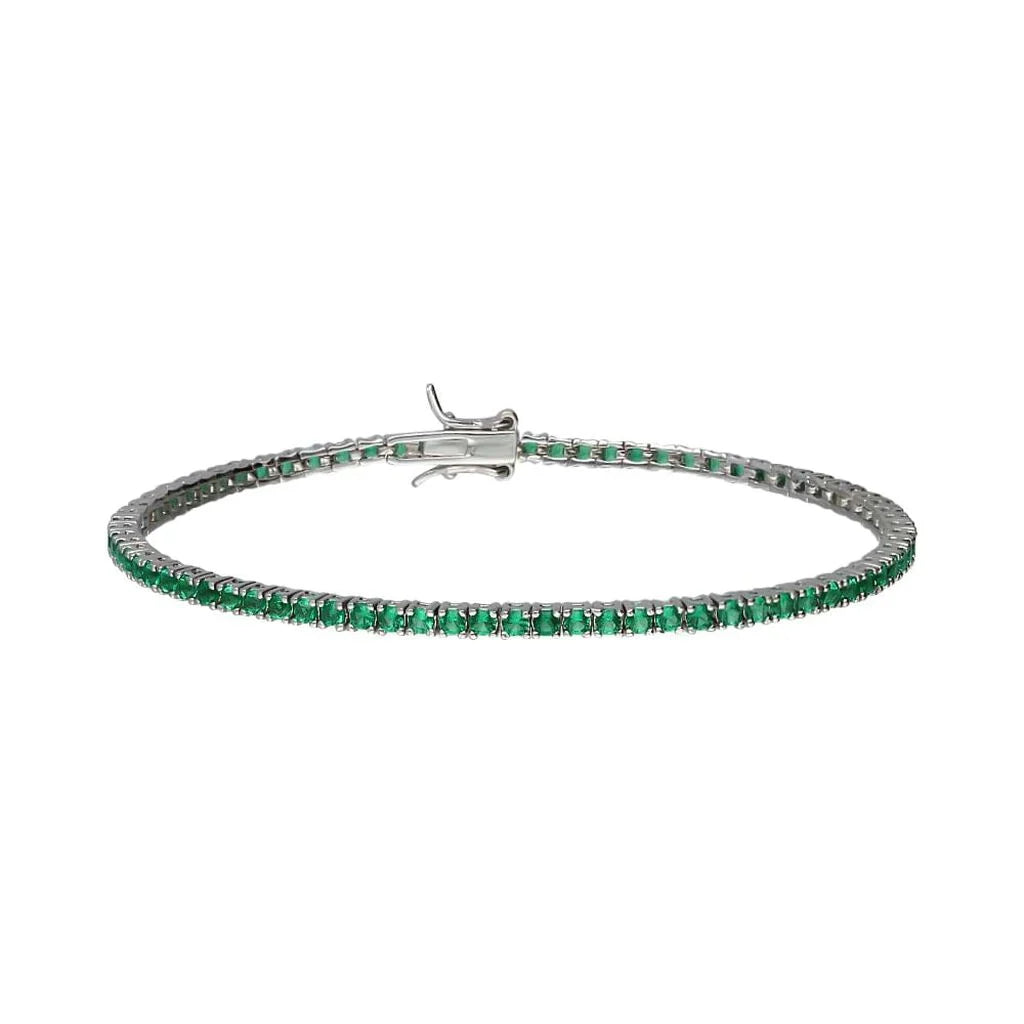 Bracciale Tennis verde