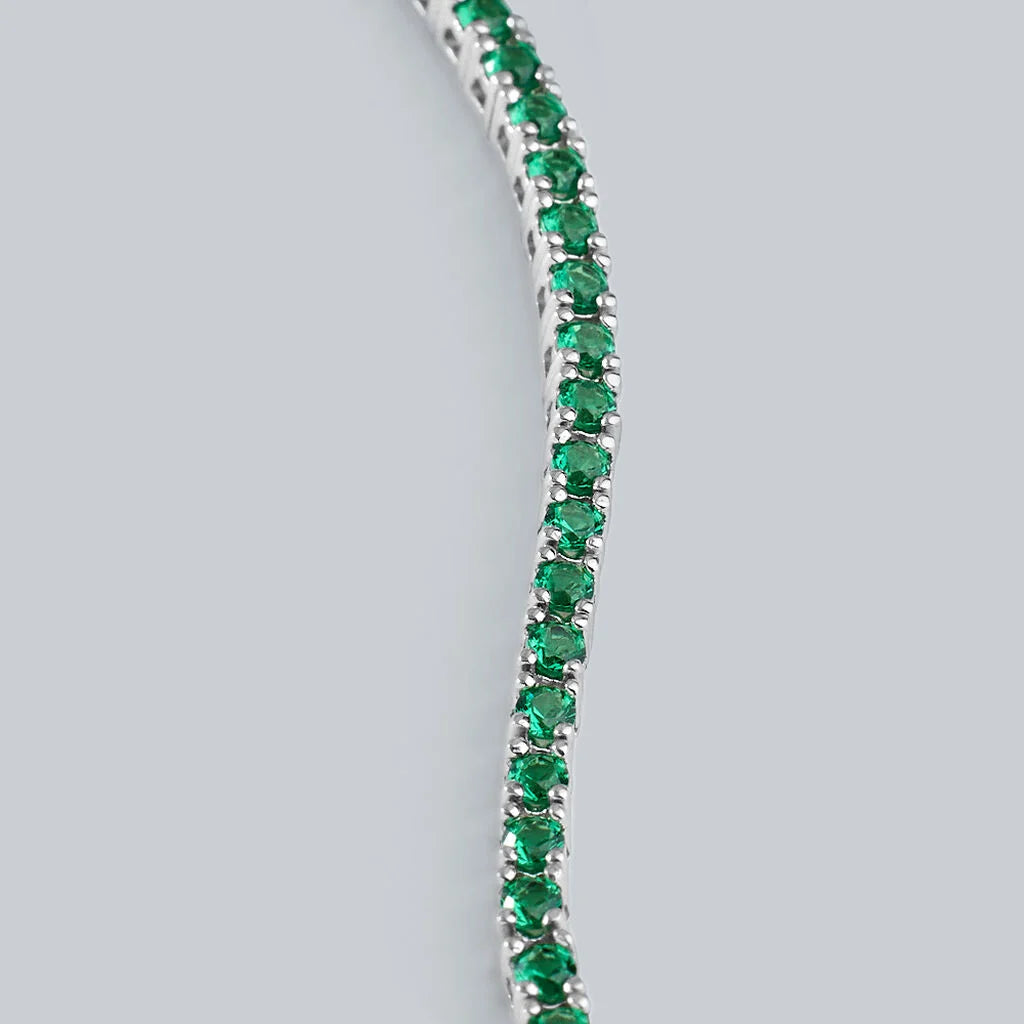 Bracciale Tennis verde