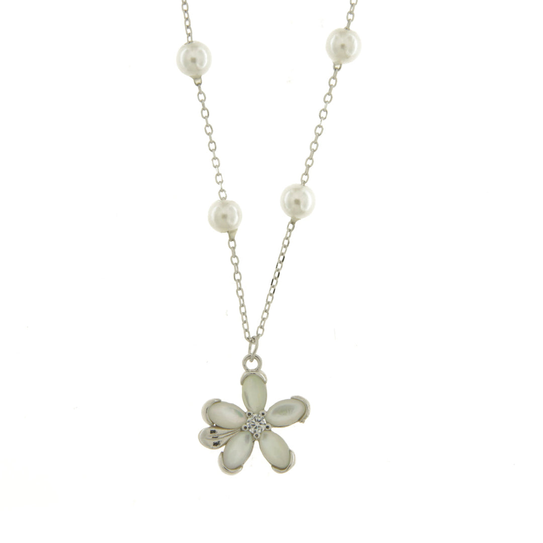 Collana in Argento 925 fiore