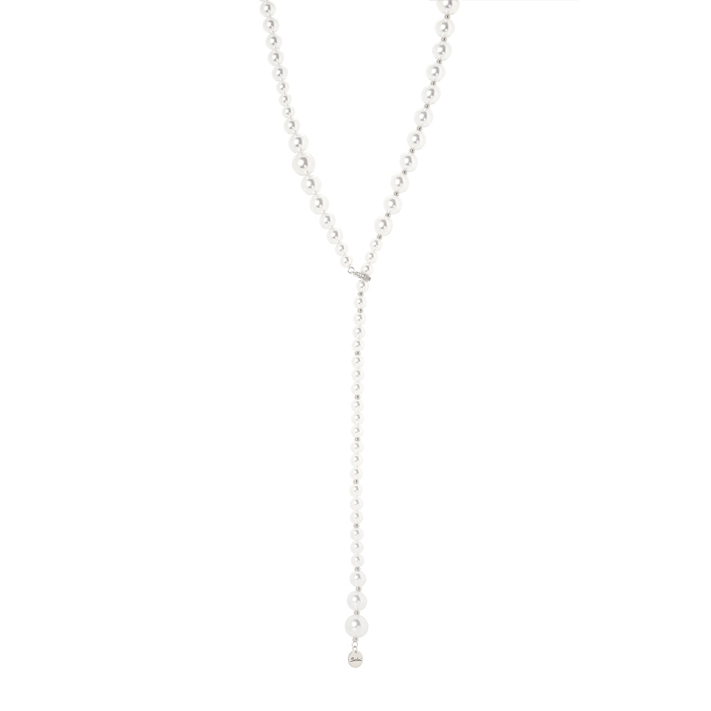 Collana di perle a Y Ninive - Argento