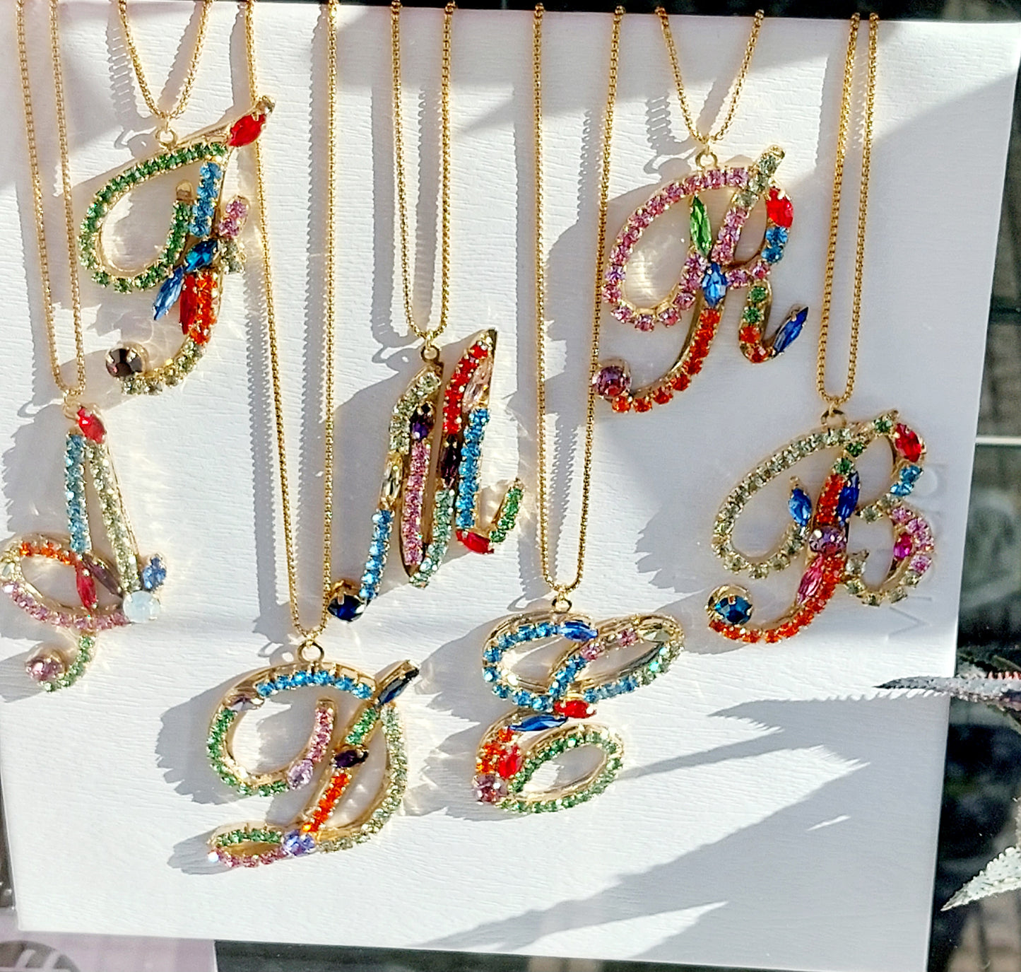 Collana con lettera