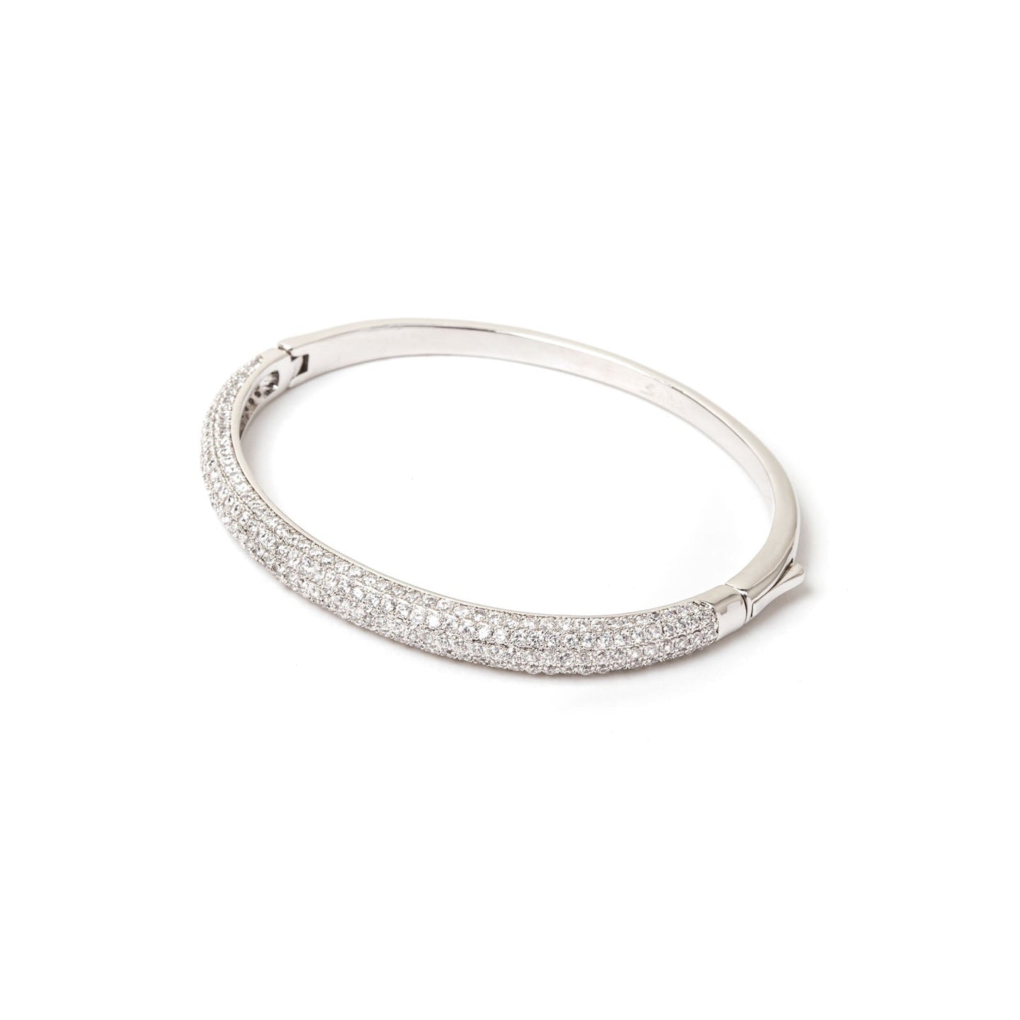 Bracciale rigido sottile Judith - Argento