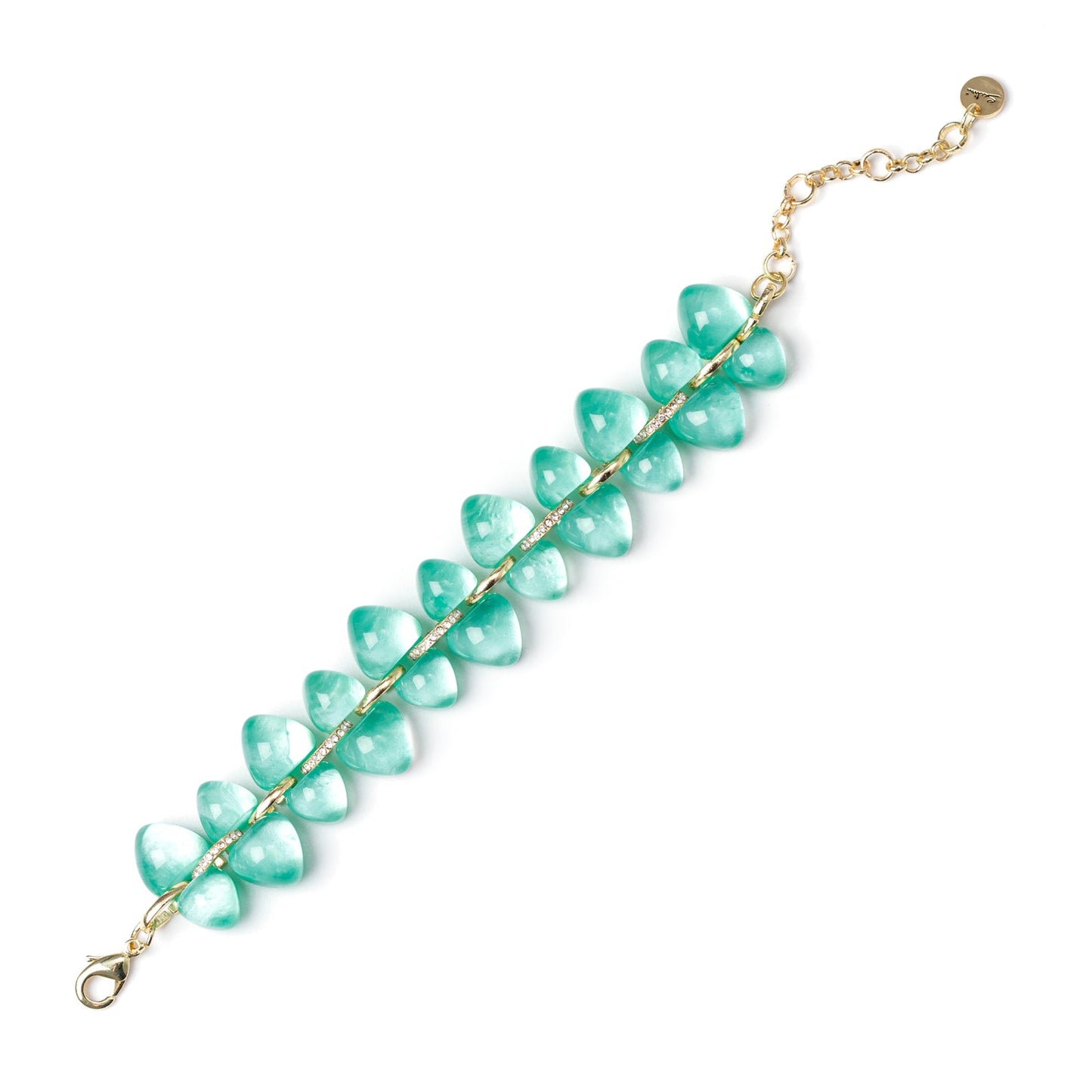 Bracciale con gemme Cocoon - Turchese
