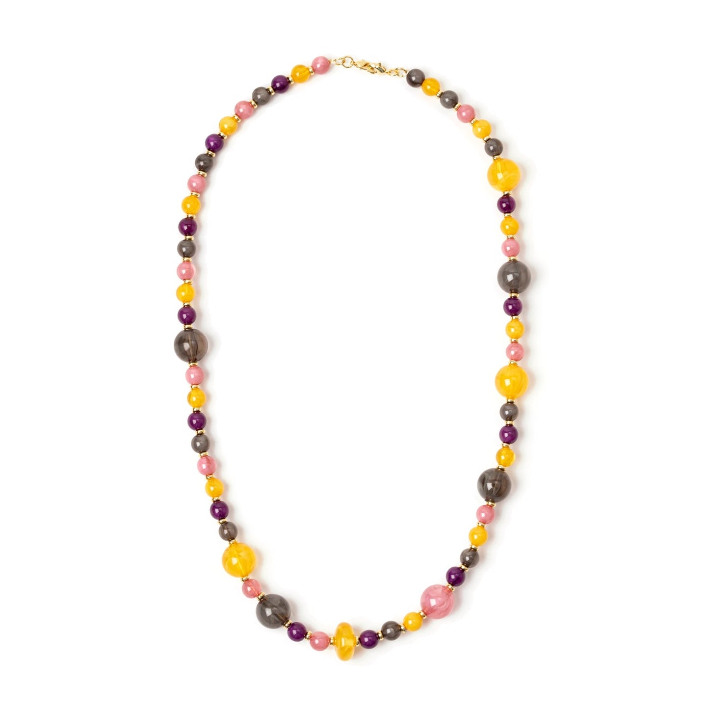 Collana boule grandi e piccole Ester - Multicolor