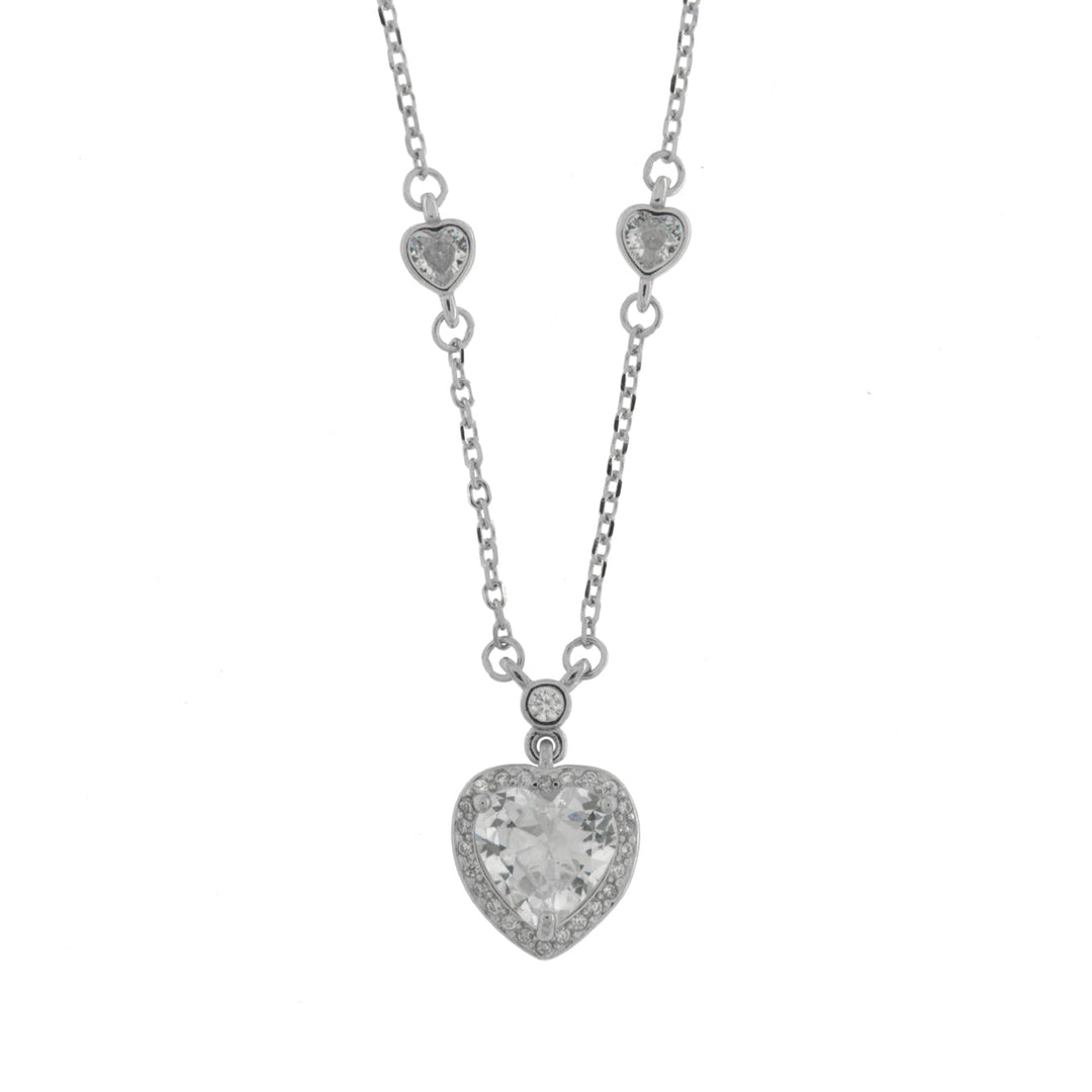 Collana in Argento 925 con cuore