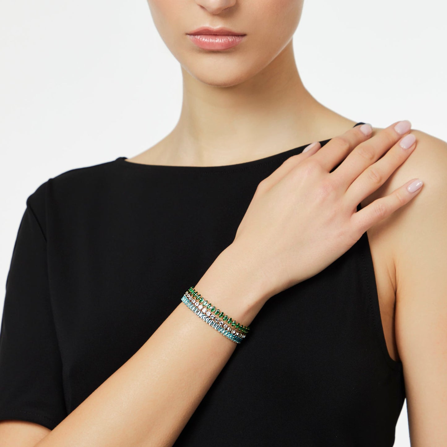 Bracciale a tre fili Sirens - Blu