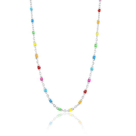 Collana Catena Arcobaleno