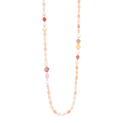 Collana lunga Santa Margherita - Bianco