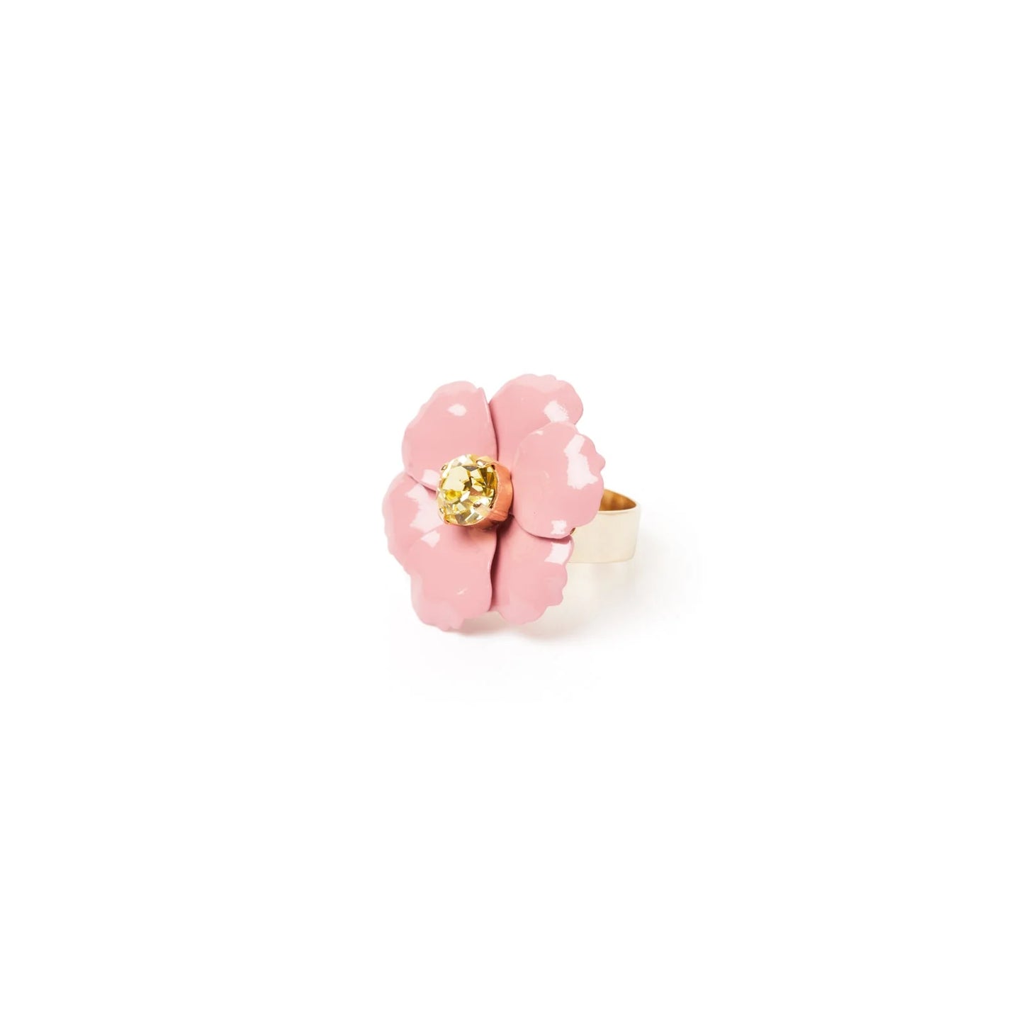 Anello a fiore Santa Margherita - Rosa