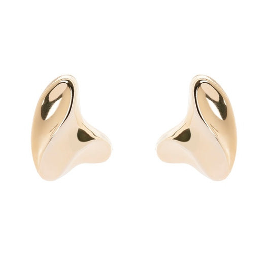 Orecchini con elemento tridimensionale Amaranta - Oro
