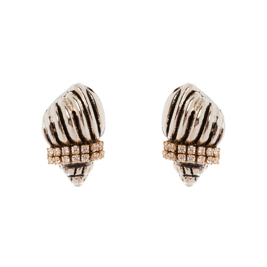Orecchini lumachina di mare Maresia - Argento