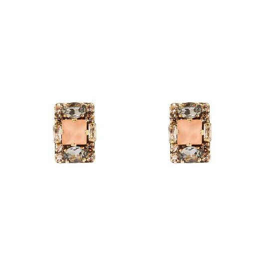 Orecchini charm geometrico Hera - Multicolor