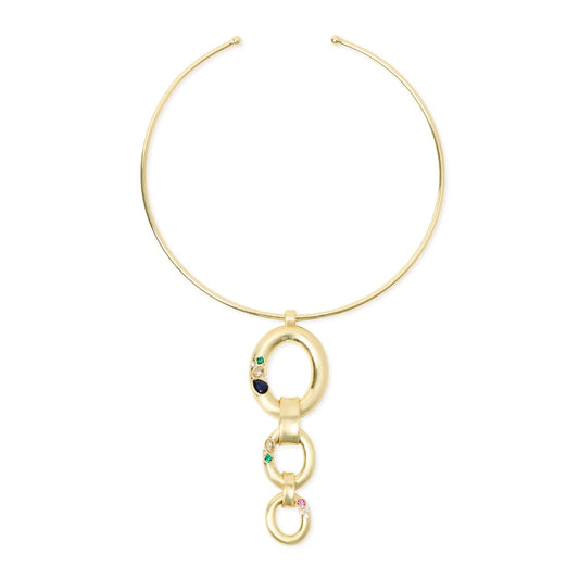 Collana bangle e pendente Emilia - Multicolor