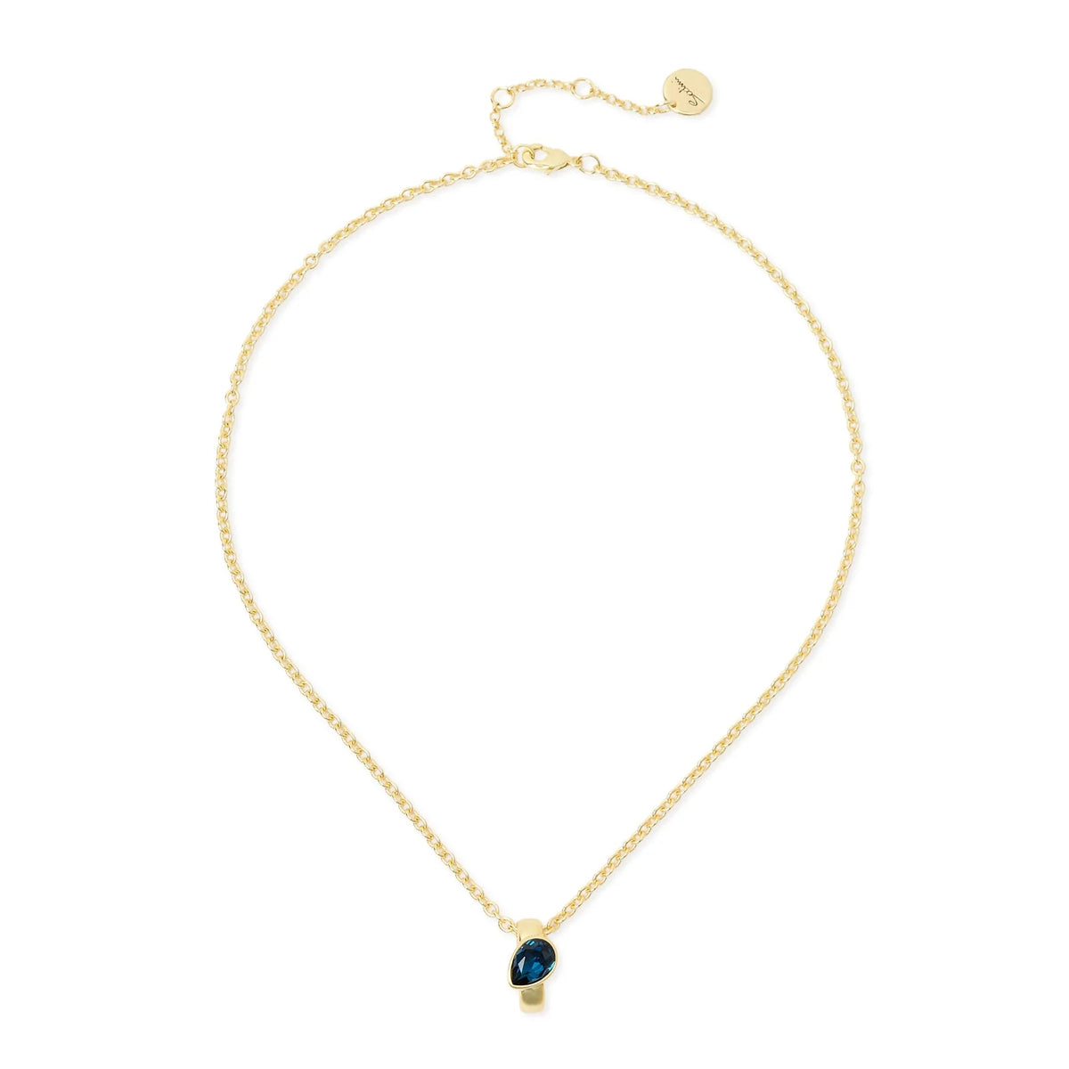 Collana corta anello goccia Emilia - Multicolor