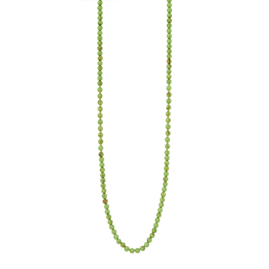Collana lunga boule verdi Apuana - Verde