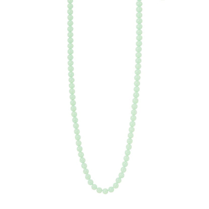 Collana lunga boule verde chiaro Apuana - Verde