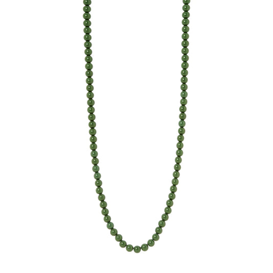 Collana lunga boule verde scuro Apuana - Verde