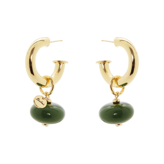 Orecchini cerchietto e bonbon Apuana - Multicolor