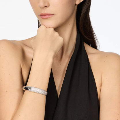 Bracciale rigido large Trinità dei Monti - Argento