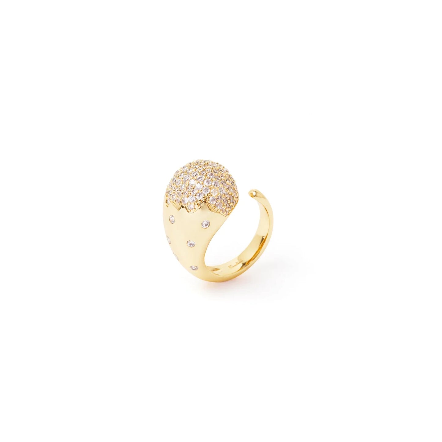 Anello top aperto Trinità dei Monti - Oro