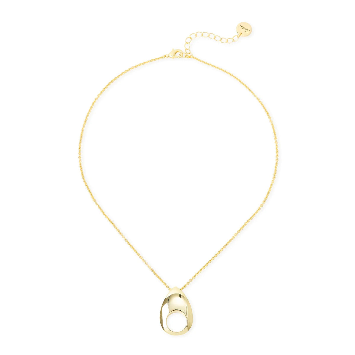 Collana corta pendente a goccia Deva - Oro