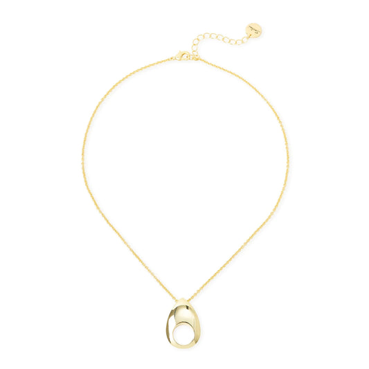 Collana corta pendente a goccia Deva - Oro