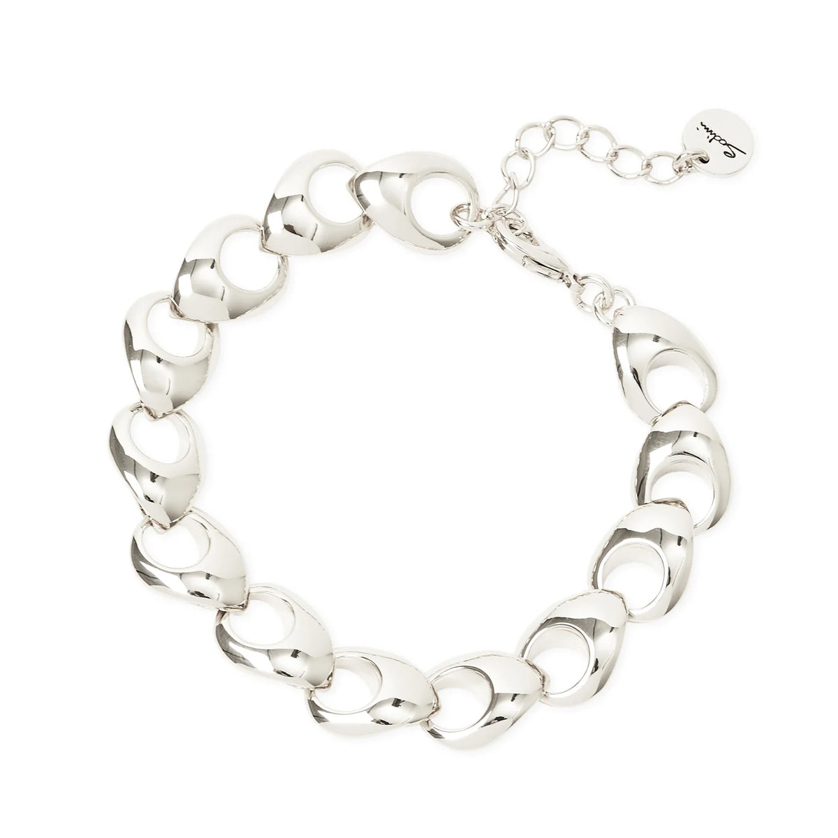 Bracciale gocce cave Deva - Argento