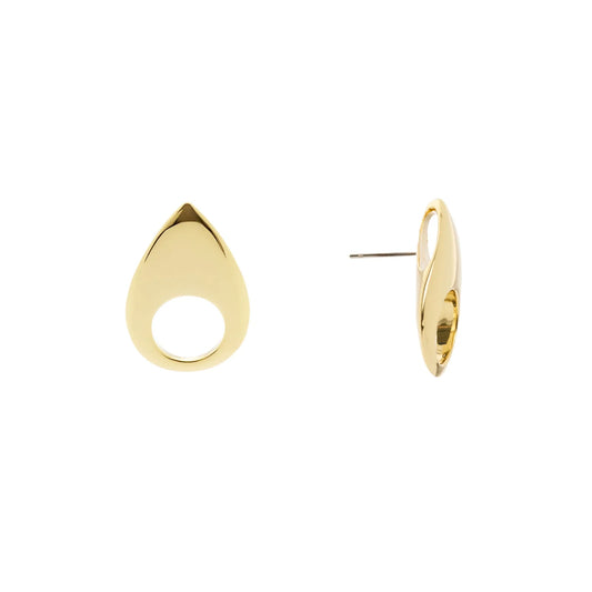 Orecchini goccia cava Deva - Oro