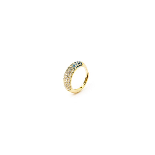 Anello fascia bombata affusolata Deva - Oro