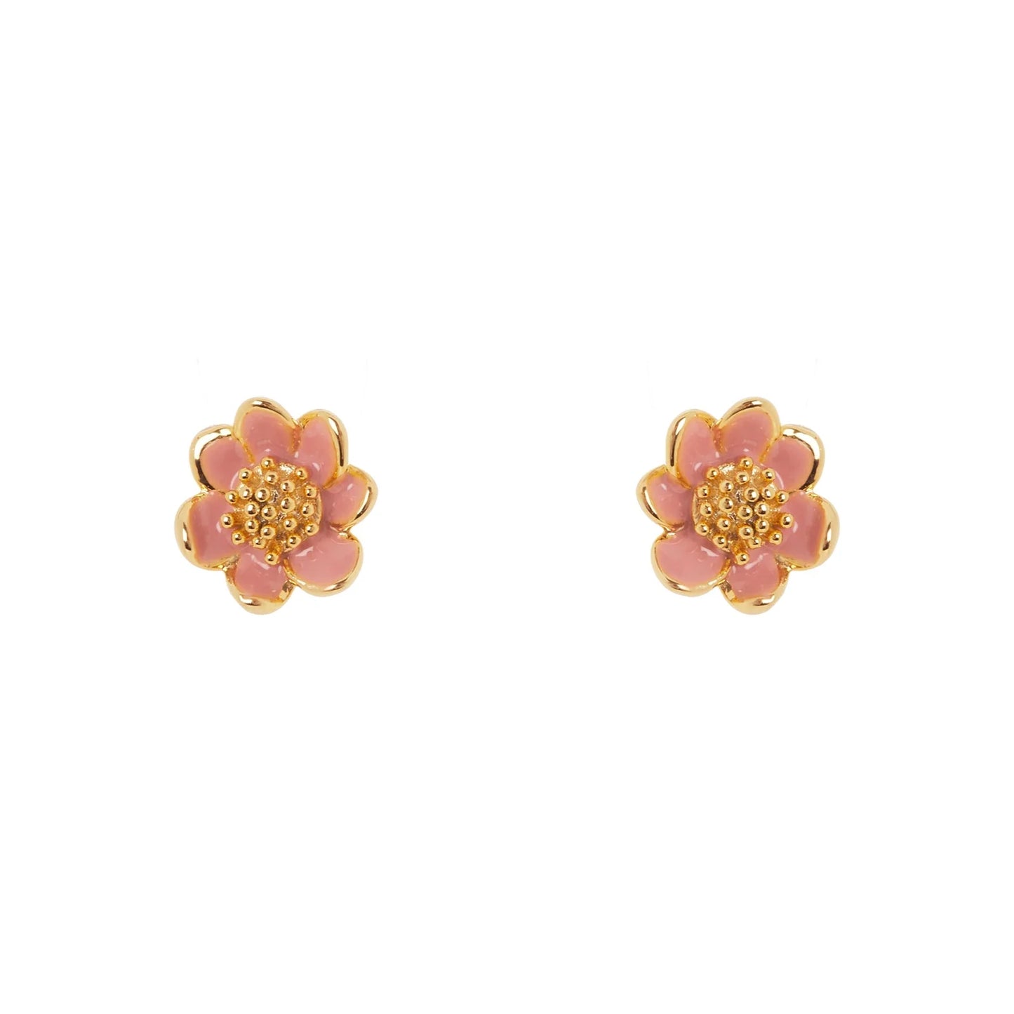 Orecchini mini fiore Hanami - Rosa