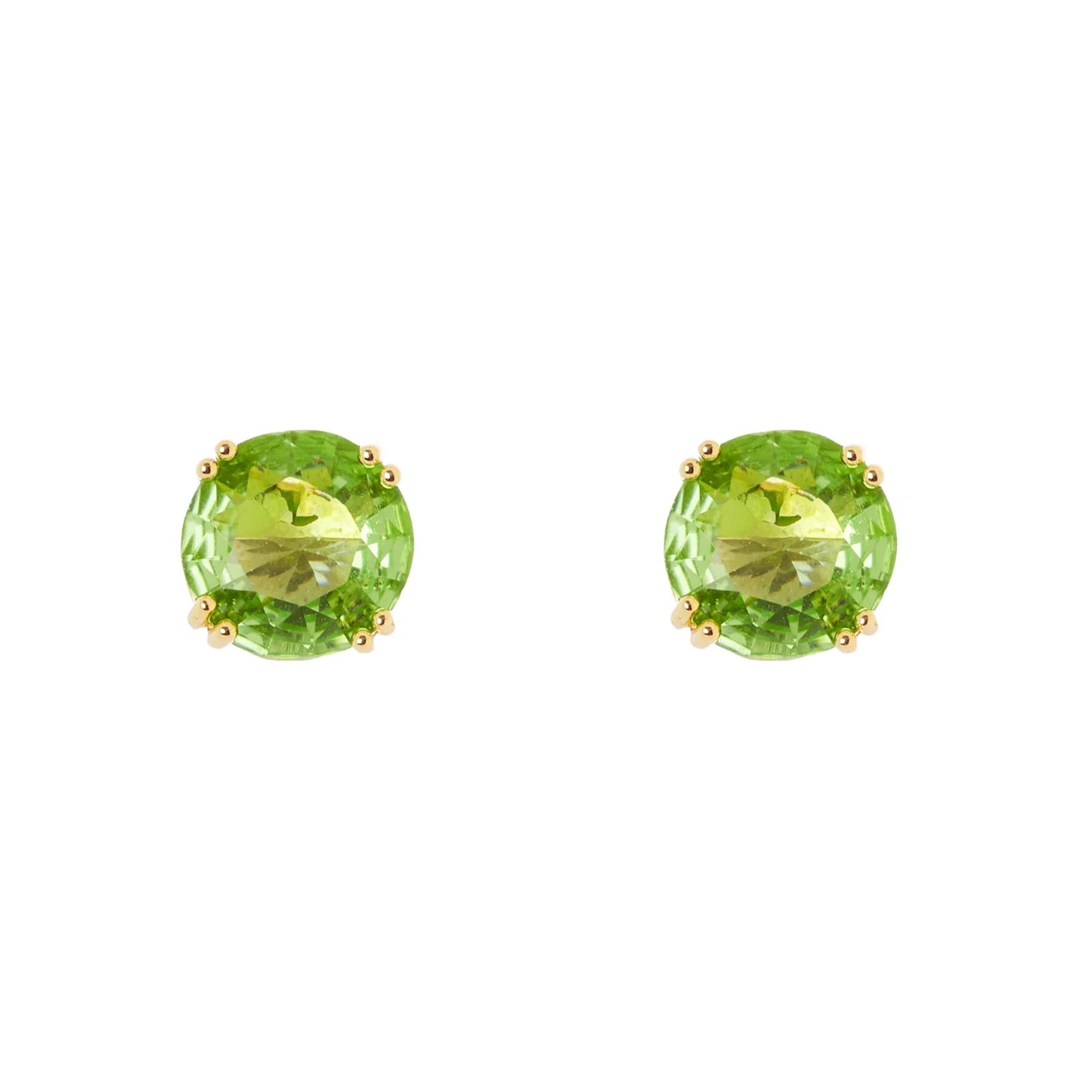 Orecchini punto luce Ninfa - Verde