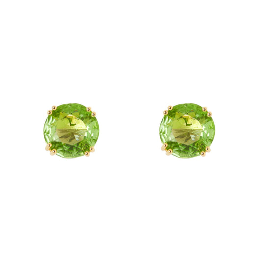 Orecchini punto luce Ninfa - Verde