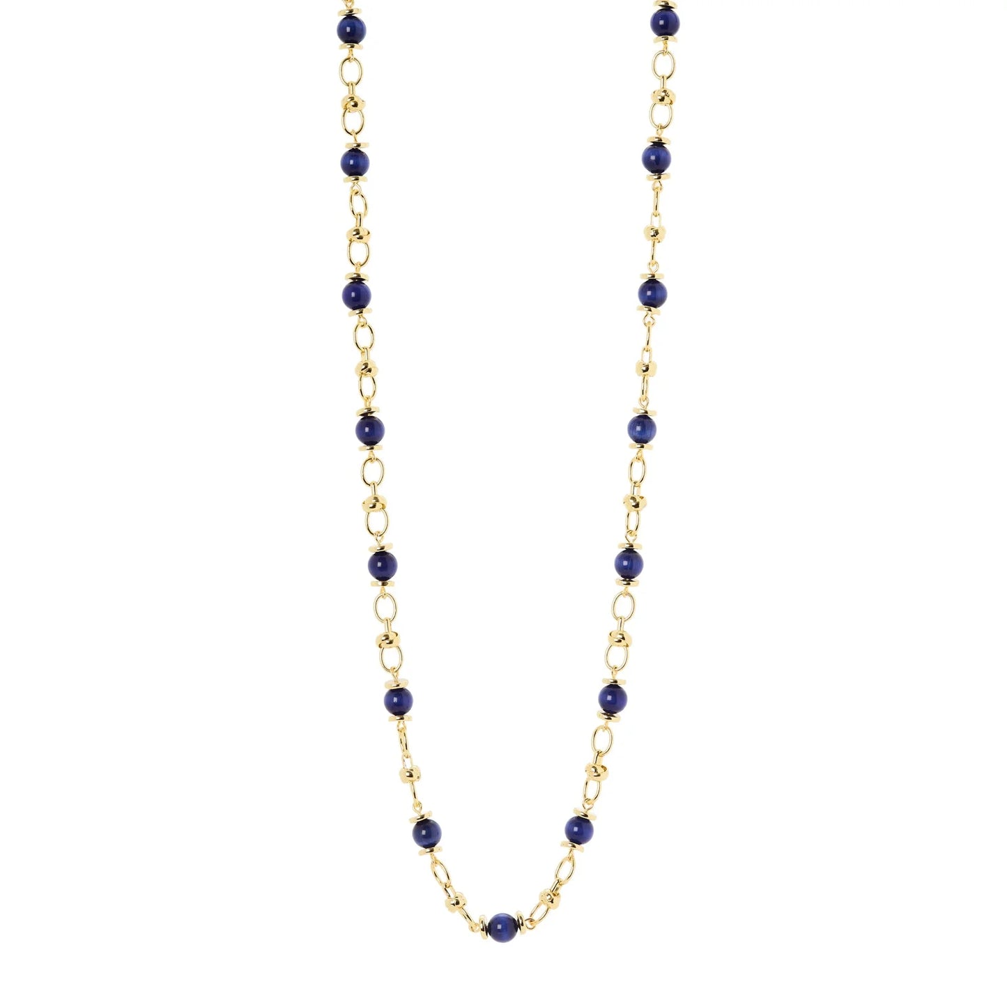 Collana boule cerchietti fasce Modern Muse - Blu
