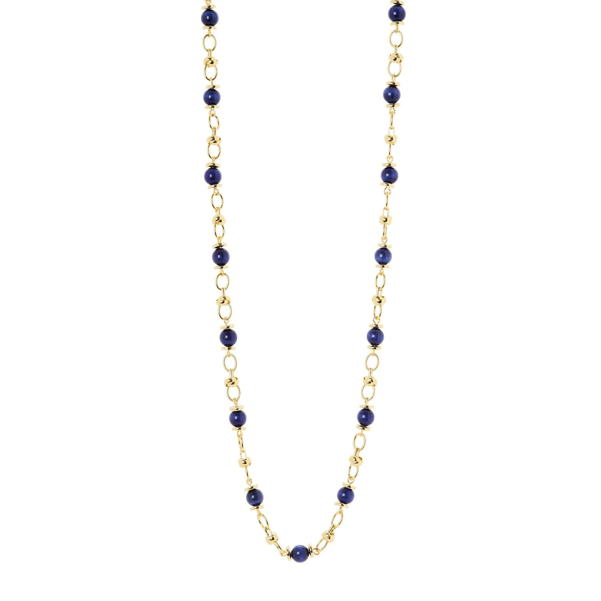 Collana boule cerchietti fasce Modern Muse - Blu