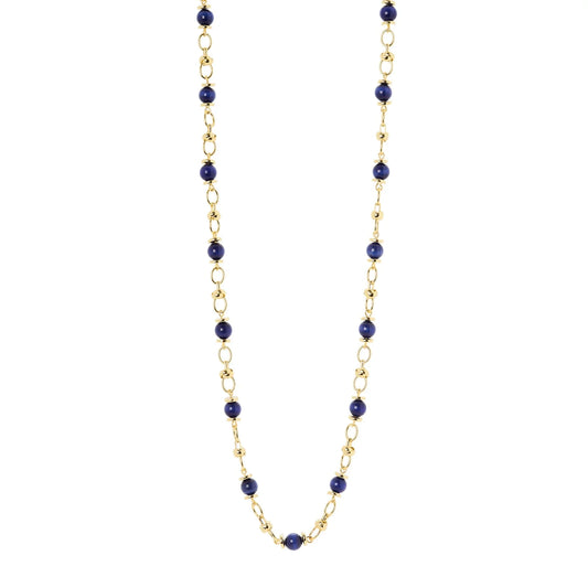 Collana boule cerchietti fasce Modern Muse - Blu