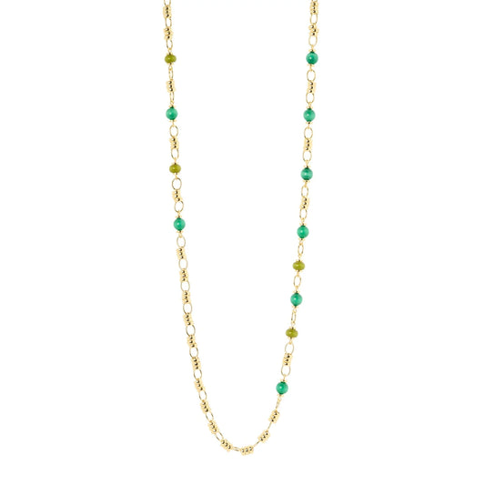 Collana lunga Modern Muse - Verde