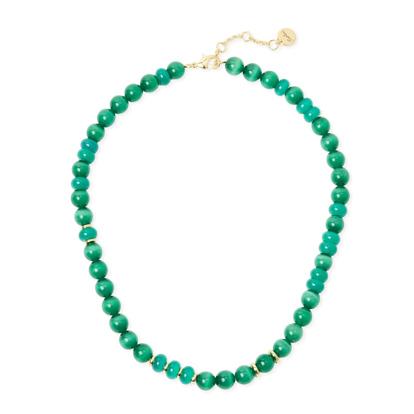 Collana corta boule Modern Muse - Verde