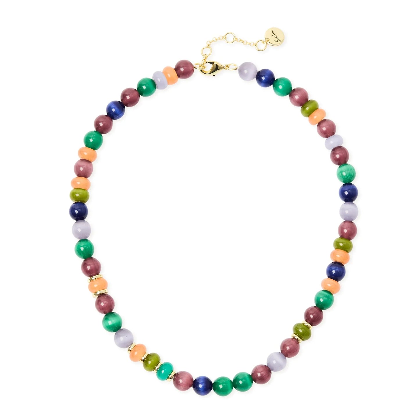 Collana corta boule cromatiche Modern Muse - Multicolor